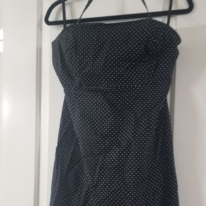 Strapless or halter little black dress size 12